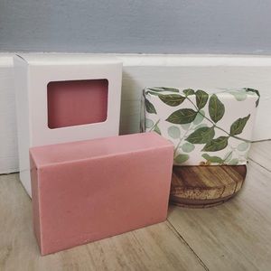 Rose Gold Handmade Goat Milk Bar Soap